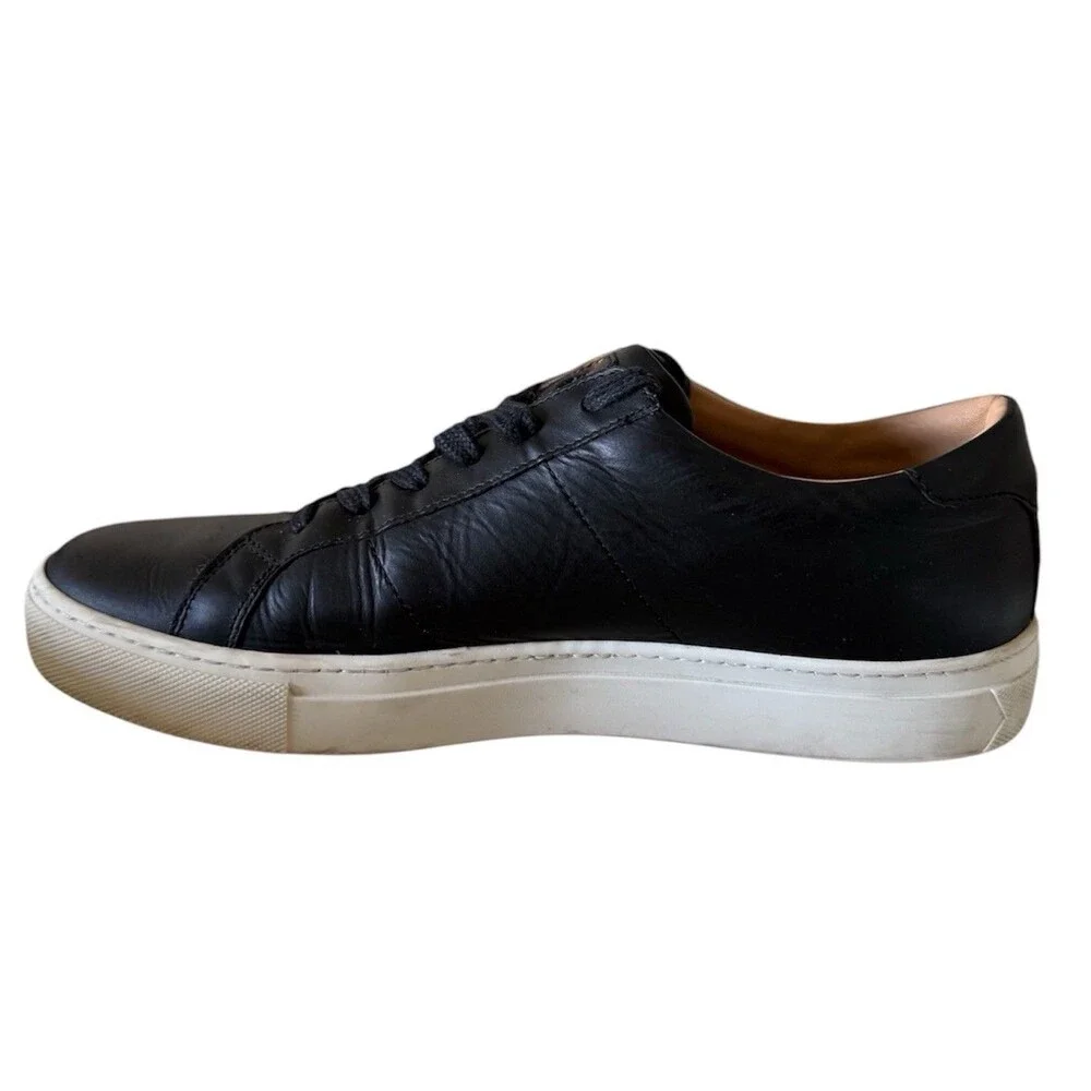 Greats Brooklyn Royale Black Leather Lace Up Low Top Sneakers Men’s Size 10